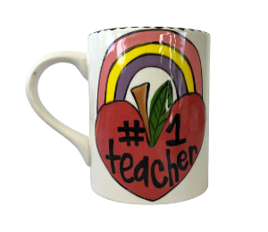 Color Me Mine - Frankfort Rainbow Apple Mug