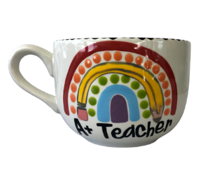 Color Me Mine - Frankfort Polka Dot Rainbow Mug