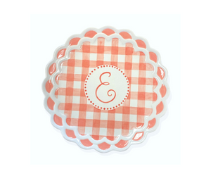 Color Me Mine - Frankfort Gingham Monogram