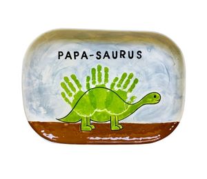 Color Me Mine - Frankfort Papasaurus Plate