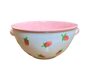 Color Me Mine - Frankfort Strawberry Print Bowl