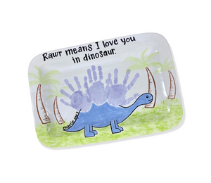 Color Me Mine - Frankfort Handprints Dinosaur