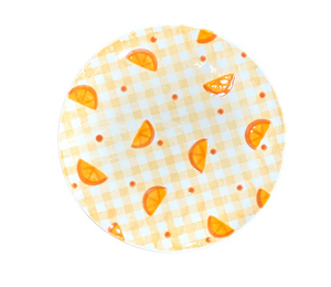 Color Me Mine - Frankfort Oranges Plate