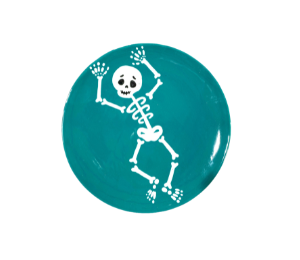 Color Me Mine - Frankfort Jumping Skeleton Plate