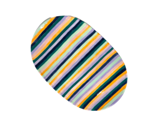 Color Me Mine - Frankfort Stripes Platter