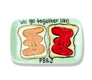 Color Me Mine - Frankfort PB&J Plate