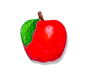 Color Me Mine - Frankfort Apple Plate