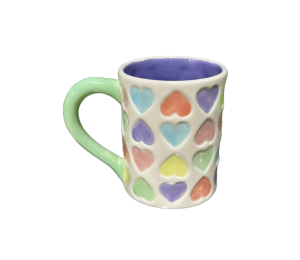 Color Me Mine - Frankfort Tiny Hearts Mug