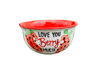 Color Me Mine - Frankfort Berry Love Bowl