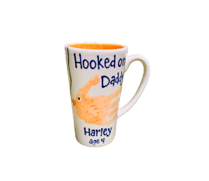 Color Me Mine - Frankfort Hooked on Dad Mug