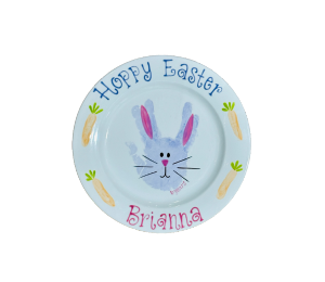 Color Me Mine - Frankfort Easter Bunny Plate