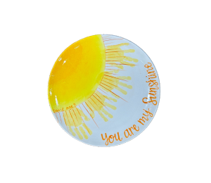 Color Me Mine - Frankfort Sunshine Platter