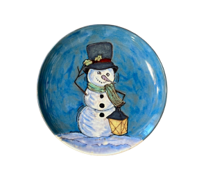 Color Me Mine - Frankfort Rustic Glazed Snowman