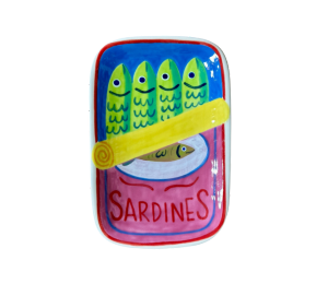 Color Me Mine - Frankfort Open Sardines App Plate