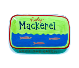 Color Me Mine - Frankfort Mackerel Appetizer Plate