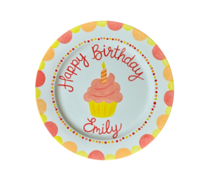 Color Me Mine - Frankfort Birthday Cupcake Plate